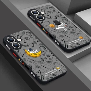 For iPhone 16 15 14 Pro Max Plus 13 12 Mini 11 Astronaut Shockproof Case Cover - Picture 1 of 15