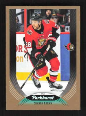 Connor Brown  2020 Parkhurst Gold  Ottawa Senators #180 - Image 1 of 2