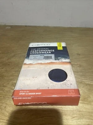 Calzoncillos boxer para hombre Ex Officio Sports 2.0 talla S azul marino Foto 1 de 2