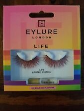 Eylure London Limited Edition-Life -Reuseable false eyelases, Black & pink