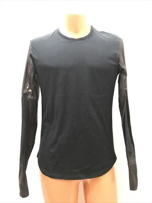 Disfraz National C'N'C Para Hombre Azul Marino y Negro Algodón/Nylon Camisa Manga Larga Mediana Foto 1 de 4