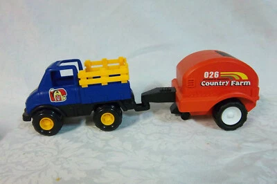 Automatic Machines Country Farm Truck Trailer 13" Vehicle Toy - Image 1 of 4