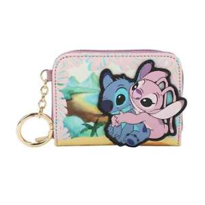 Mini portefeuille zippé Disney Lilo & Angel