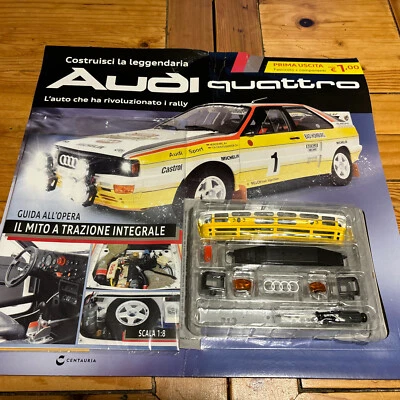 Audi Quattro Centauria   Gruppo A2 Auto Da Rally Da Costruire SCALA 1:8 1°USCITA - Immagine 1 di 4