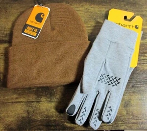 New with Tags CARHARTT Hat and Gloves - Picture 1 of 3