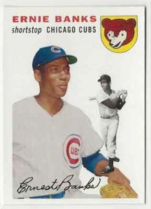 2006 Topps Ernie Banks Rookie of the Week Chicago Cubs 4 - Picture 1 of 2