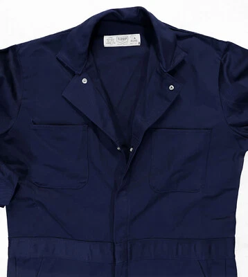 Red Kap 100% Midweight 8.5oz Cotton Twill Snap Front Coverall Men's 42 Long  - Image 1 of 4