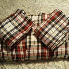 Pottery Barn Plaid Bedding Products For Sale Ebay