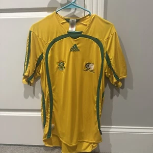 Adidas South Africa 2006/2007 Home Football Shirt Jersey Men’s Medium Yellow - Picture 1 of 5