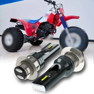 2x P15D H6M Bombillas LED Faros Para Honda ATC 350X 1985-1986 Luz Alta Baja - Imagen 1 de 11