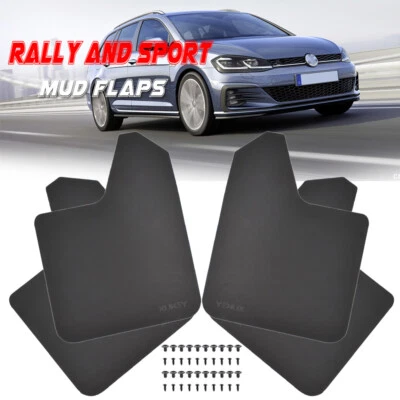 XUKEY Mud Flaps Mudflaps Mudguards Splash Guards For Volkswagen VW Golf Polo - Image 1 of 4