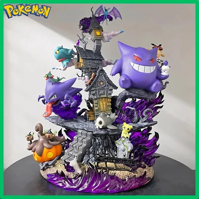 ✅ Figurine Pokémon Gengar Ectoplasma 31cm GK Série Décoration Collection Cadeau