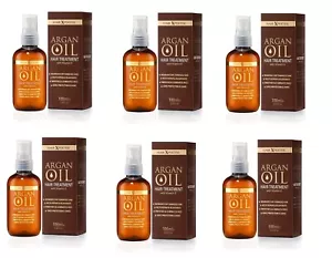 Hair Xpertise Argan Oil for Hair Treatment 100ml Pack of 6 - Picture 1 of 2