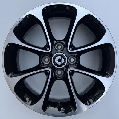 TOP Original Smart W453 Fortwo Forfour Alufelge 5x15 ET32 A4534010000 Felge - Bild 1 von 4