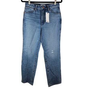 NEW Wrangler 28 Wild West 603 High Rise Straight Jean Western Boho Cowgirl Denim - Picture 1 of 4