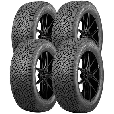 (QTY 4) 205/55R16 Nokian Hakkapeliitta R5 94R XL Black Wall Tires Foto 1 de 4