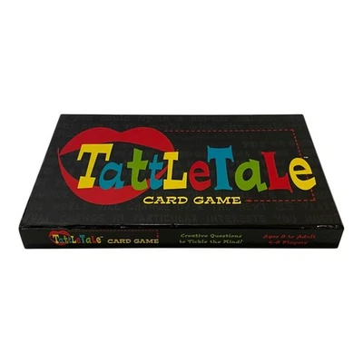 TattleTale Card Game Family Party Game Ages 8+ 4-10 Players Questions Complete - Image 1 of 4