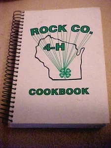 Rock County 4-H Cookbook Wisconsin WI - Picture 1 of 1