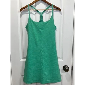Outdoor Voices Exercise Dress Built-In Short Liner Athletic Green L - Picture 1 of 7