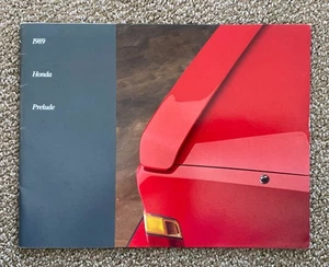 Original Honda 1989 Prelude vollfarbiger Verkaufsprospekt - Bild 1 von 6