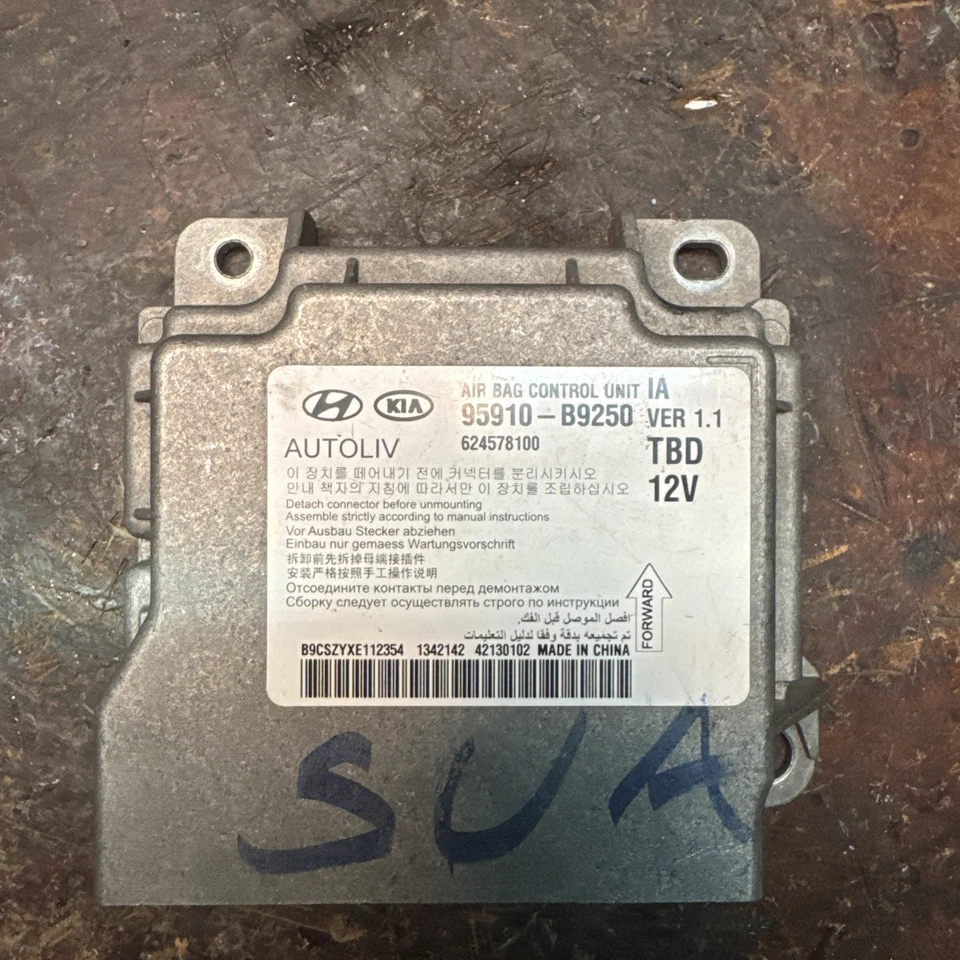 Centralina Airbag Hyundai I10 95910 B9250 - Immagine 1 di 1