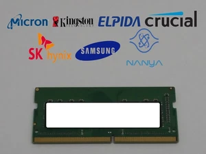 Lot of 20 Major Brand 4 GB PC4-19200 (DDR4-2400) 1Rx8 DDR4 Laptop RAM - Picture 1 of 6