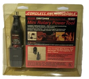 NEW NOS Craftsman Mini Tool Minitool Rotary Tool 961051 4.8 Volt Vintage New - Picture 1 of 9