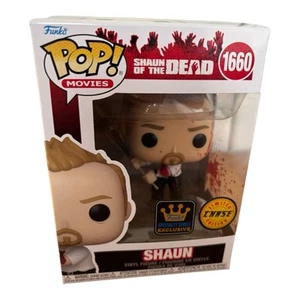 FUNKO POP Movies Schaun of the Dead 1660 LIMITED CHASE EDITION - Neu! - Imagen 1 de 6