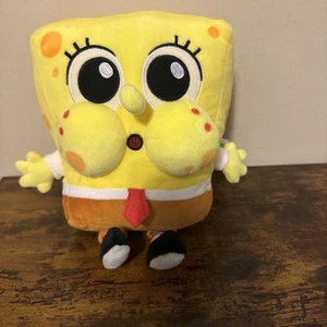SpongeBob SquarePants Bubble Cheeks Plush Nickelodeon 2024 Viacom - Picture 1 of 4