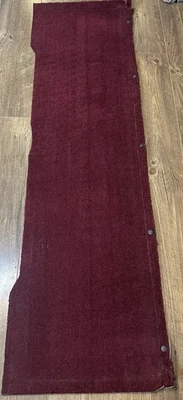 88-98 OBS Chevy GMC C/K Camión Debajo Ventana Trasera Alfombra Panel Trasero CABINA ROJO GM OEM Foto 1 de 4