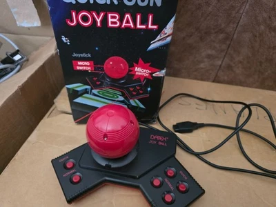 Joystick JOYBALL per Commodore 64 / Atari 8-bit V raro in scatola - come nuovo, mai usato - Immagine 1 di 4