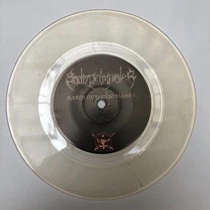 SADIZTIK IMPALER -MARCH OV EQUESTRIANS 4- MEXICAN 7 ̈ SINGLE, CLEAR WAX, METAL - Bild 1 von 4