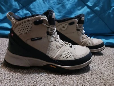 Botas de senderismo New Balance 1000 Primaloft Mid para mujer talla 9B beige Vibram WO1000SC Foto 1 de 4