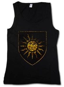 SONNE TANK TOP WESTE GYM Nilfgaard Nilfgaardian Logo Empire Insignia Emperor - Bild 1 von 2
