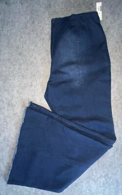 Pantalones de mezclilla acampanados No Boundaries HIGH RISE talla 19 XXL elásticos festival hippie Foto 1 de 4