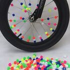 108 StCk Fahrrad Runde Dekorative Farbige Perlen Speichen Dekorationen Kun4685