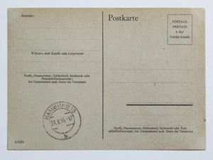 Alliierte Besetzung Behelfsganzsache P 695 g Hamburg 13 ungebraucht *  - Picture 1 of 2