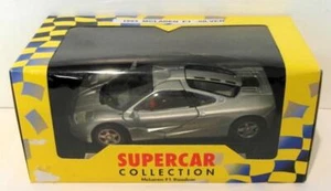 Maisto 1/24 Scale Diecast 2969 - 1993 McLaren F1 Roadcar Shell - Silver - Picture 1 of 3
