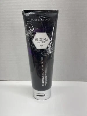Coochy Blooms en Noir | Crema de afeitar acondicionadora | Pure Romance | 8 fl oz | Nueva Foto 1 de 2