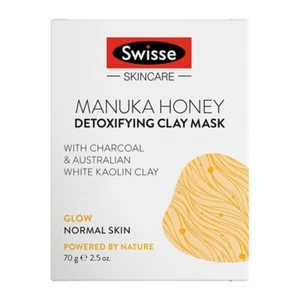 Swisse Skincare Mask Masque Clay Charcoal Manuka Honey 70g - Picture 1 of 1