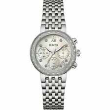 Bulova Diamond Women Wristwatches with Chronograph