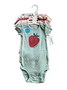 NEU Carter’s 5-teiliges Paket Baby Mädchen Bodys Größe 9 Monate Neu mit Etikett - Bild 1 von 5