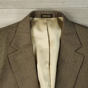 Stafford Sport Coat Men's 42L Classic Fit (44) Wool Houndsooth 2 Btn Single Vent - Picture 1 of 17