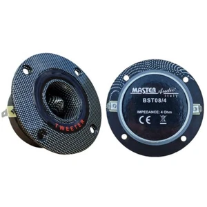 SUPER TWEETER MASTER AUDIO BST08/4 BST 08/4 da 9,7 cm 150 watt rms 4 ohm auto - Foto 1 di 12