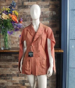 Jean Paul Gaultier Authentic Vintage Open Back Cape Jacket Exclusive Unworn 44 - Picture 1 of 23