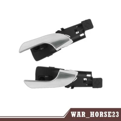 Front R+L Fit For 2010-19 Alfa Romeo Giulietta Chrome Car Interior Door Handle - Изображение 1 из 4