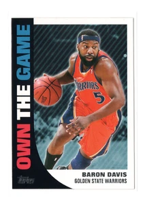 2008-09 Topps Own the Game Baron Davis #OTG12 Golden State Warriors NBA NM - Picture 1 of 2