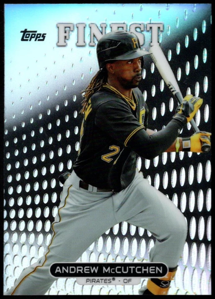 2013 Topps Finest ANDREW McCUTCHEN "REFRACTOR" Parallel Card #13 - Image 1 of 1