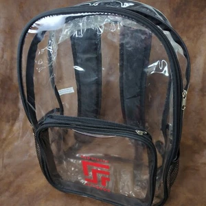 Clear Backpack Red Street Records - Picture 1 of 7
