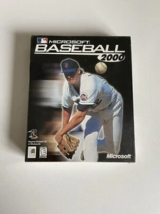 Microsoft Baseball 2000 PC Big Box WizBang Software Brand New Sealed - Picture 1 of 6